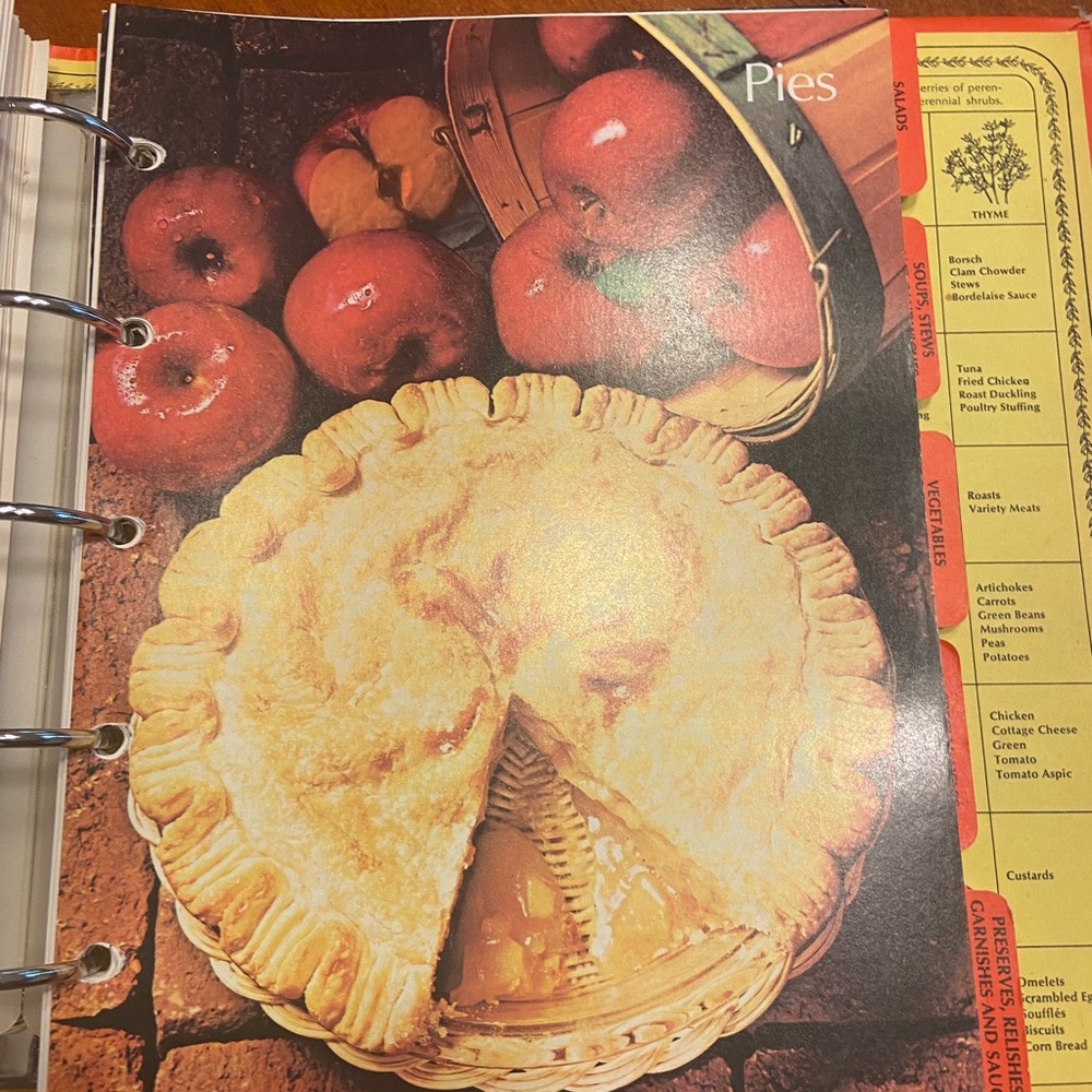 Vintage Rare  Betty Crocker Cookbook 5 Ring Binder, 15th printing, 1972 - Picture 12 of 16